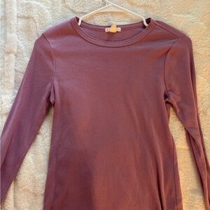 Crewcuts Purple Long Sleeve Tee